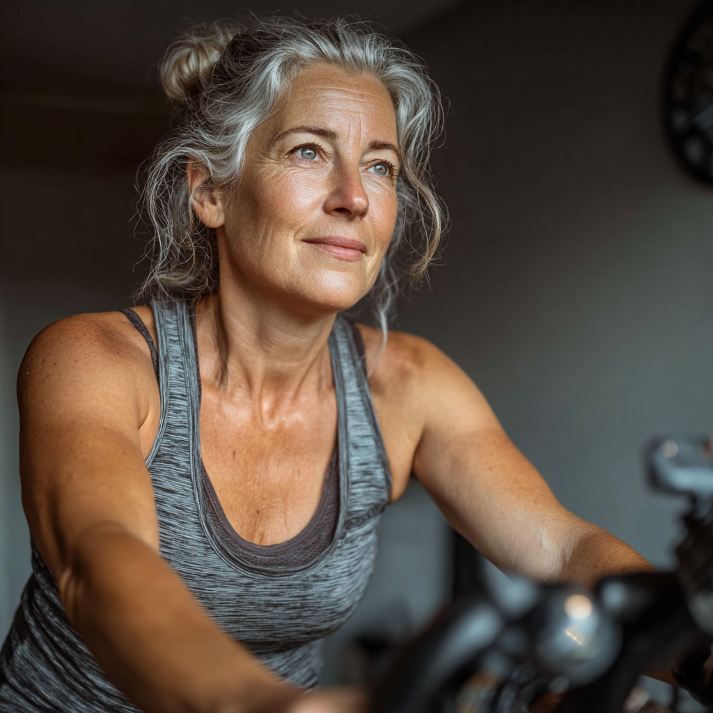 Holisztikus wellness program résztvevői természetben gyakorolnak